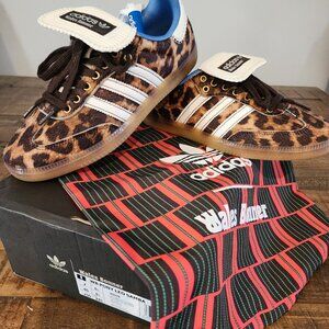 Adidas Samba Leopard Ponyhair Wales Bonner EU40, US 9.5